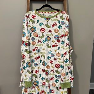 Christmas grinch pajama set